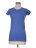 Lululemon Athletica Blue Active T-Shirt Size 6 - photo 1