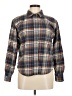 Alpine Design Plaid Brown Long Sleeve Button-Down Shirt Size M - photo 1