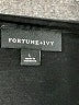 Fortune + Ivy 100% Polyester Black 3/4 Sleeve Blouse Size L - photo 7