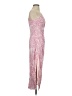 Saylor 100% Polyester Paisley Pink Cocktail Dress Size S - photo 4