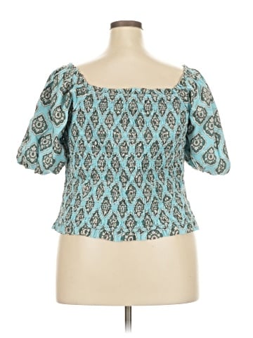 Maurices Short Sleeve Blouse (view 2)