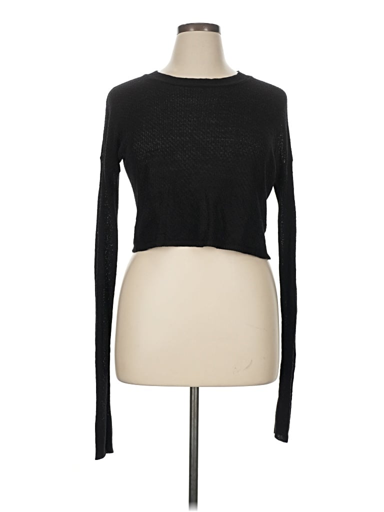 Pre-owned Abound Cardigan Sweater In Black