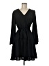 Shein 100% Polyester Solid Black Casual Dress Size M - photo 1