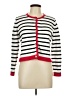 Unbranded Stripes White Cardigan Size L (estimated) - photo 1