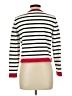 Unbranded Stripes White Cardigan Size L (estimated) - photo 2