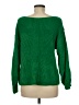 Shein 100% Acrylic Green Pullover Sweater Size M - photo 2