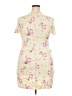 Zara Floral Ivory Cocktail Dress Size XXL - photo 2