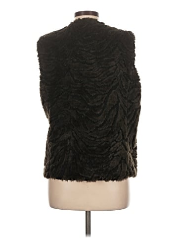 Dana Buchman Faux Fur Vest (view 2)