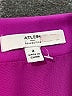 Atlein Collective 100% Polyester Purple Long Sleeve Blouse Size 2 - photo 7