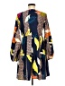 Unbranded Print Blue Casual Dress Size M - photo 2