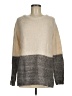 Kimchi Blue Color Block Gray Pullover Sweater Size M - photo 1