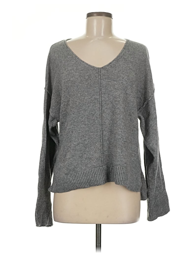 Pre-owned Auden Pullover Sweater In Gray