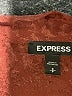 Express Burgundy Long Sleeve Blouse Size S - photo 7