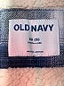 Old Navy 100% Cotton Plaid Blue Jacket Size 5 - photo 3