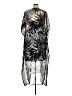 Alia Graphic Black Cocktail Dress Size XL - photo 2