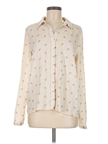 Love 21 Long Sleeve Blouse (view 1)