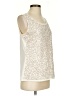 Coldwater Creek 100% Polyester Ivory Sleeveless Top Size S - photo 4