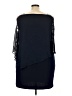 MSK 100% Polyester Blue Sleeveless Top Size 3X - photo 2