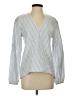 Remade Blue Long Sleeve Blouse Size S - photo 1