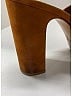 Valentino 100% Leather Brown Sandals Size EU 37 - photo 4