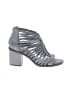 Vince Camuto 100% Leather Gray Heels Size 6 1/2 - photo 1