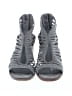 Vince Camuto 100% Leather Gray Heels Size 6 1/2 - photo 2