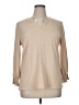 Assorted Brands Tan Long Sleeve Blouse Size XL - photo 1