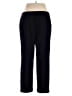 Bar III Solid Black Active Pants Size 1X - photo 2