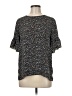 Ann Taylor LOFT 100% Polyester Black Short Sleeve Blouse Size M - photo 1
