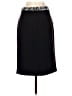 PREMISE Tweed Gray Black Formal Skirt Size 8 - photo 2