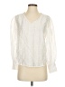 Ann Taylor Ivory Long Sleeve Blouse Size S - photo 1