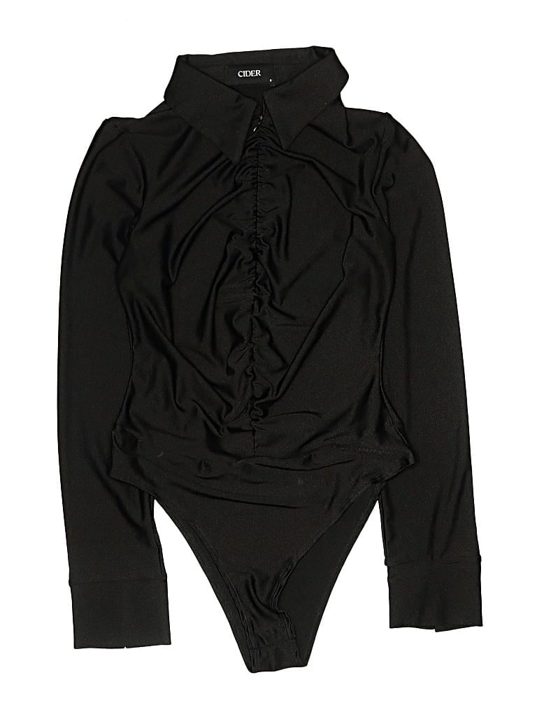 Pre-owned Cider Bodysuit In Black