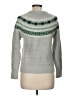 Cotton Emporium Argyle Silver Pullover Sweater Size M - photo 2