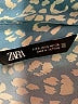 Zara Teal Long Sleeve Blouse Size S - photo 7