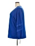 Moa Moa Blue Long Sleeve Blouse Size 2X - photo 5