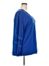 Moa Moa Blue Long Sleeve Blouse Size 2X - photo 4