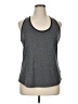 Active 100% Polyester Gray Tank Top Size XL - photo 1