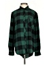 BDG Plaid Green Long Sleeve Button-Down Shirt Size XS - photo 1