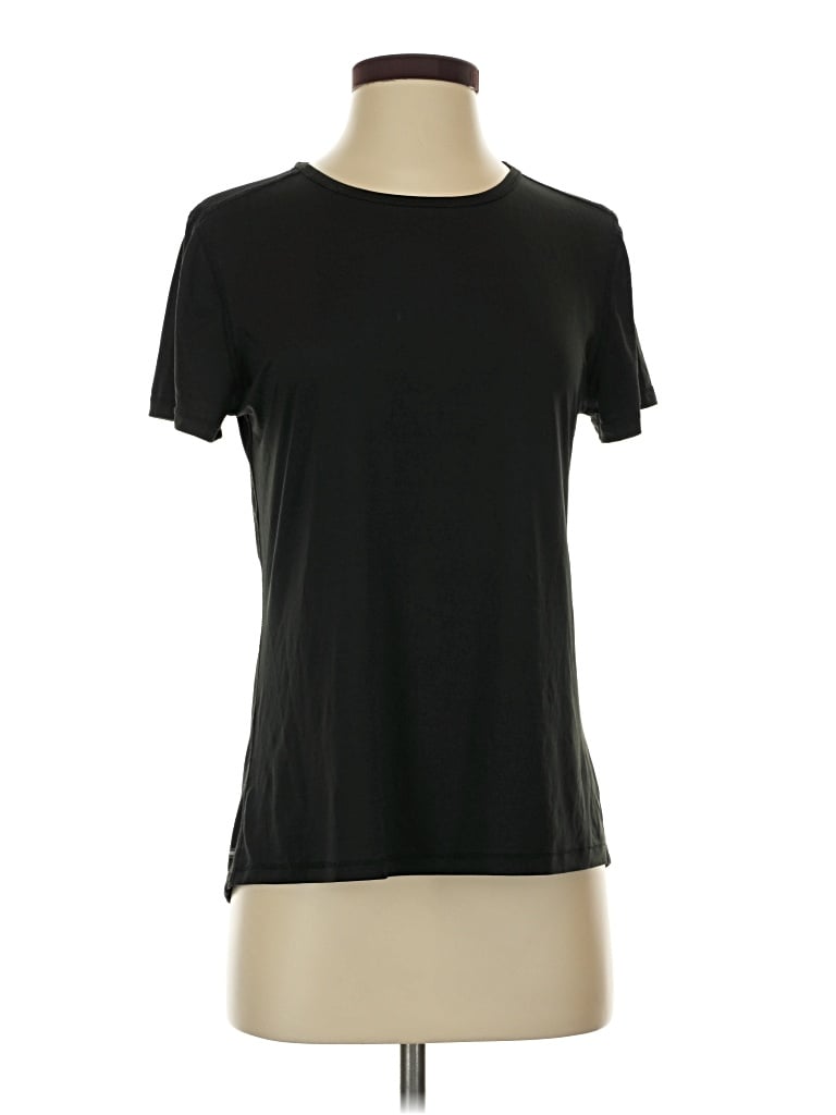 Pre-owned Danskin Now Short Sleeve T-shirt In Black