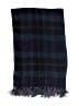 Unbranded Plaid Blue Purple Scarf One size - photo 2