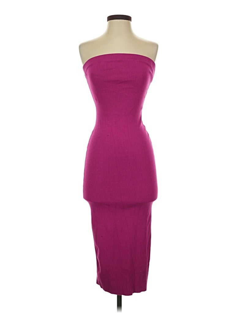 Pre-owned Hera Collection Cocktail Dress In Burgundy