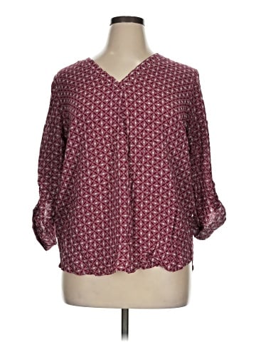 Brina & Em 3/4 Sleeve Blouse (view 1)