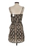 Blu Pepper Animal Print Brown Cocktail Dress Size S - photo 2