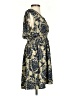 Shein 100% Polyester Paisley Blue Cocktail Dress Size 4 - photo 4