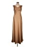 Alfred Angelo 100% Polyester Tan Gold Cocktail Dress Size 10 - photo 1