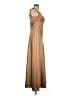 Alfred Angelo 100% Polyester Tan Gold Cocktail Dress Size 10 - photo 4