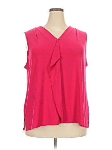 Roz & Ali Sleeveless Blouse (view 1)