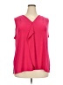 Roz & Ali Pink Sleeveless Blouse Size 3X - photo 1