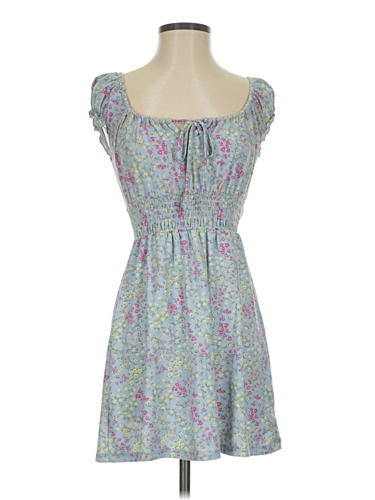 Pre-owned No Comment Casual Dress In Blue