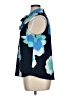 A New Day 100% Polyester Blue Sleeveless Blouse Size XL - photo 5